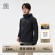 KOLON SPORT/可隆防風(fēng)輕量夾克 男子防潑水耐磨戶(hù)外運動(dòng)徒步CLIMBING皮膚衣 LHJK5MN089-BK 黑色 2XL 185/104A