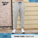 Reebok銳步官方男女同款PANTS運動(dòng)休閑舒適針織長(cháng)褲 23RMF605UGG4 灰色 L