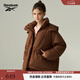 Reebok銳步官方24年新款女子時(shí)尚休閑連帽保暖寬松羽絨夾克外套 24FRM202WGBR L