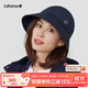 LAFUMA樂(lè )飛葉漁夫帽女 戶(hù)外垂釣徒步可調節大檐休閑圓頂帽子 LEHE4CC03 藏青色NV 均碼58-60cm