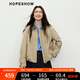 紅袖炸街卡其風(fēng)衣2025秋季新款女裝MIU系風(fēng)翻領(lǐng)休閑氣質(zhì)顯瘦短外套 卡其038（預售10.20） M