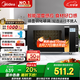 美的（Midea）微波爐烤箱一體機變頻家用微波爐900W微烤一體23升平板加熱殺菌易清潔X3-233A金色