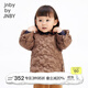 jnby by JNBY江南布衣嬰童羽絨連衣裙愛(ài)心小鳥(niǎo)A型秋冬女童嬰兒兒童YO0G10410 209/深棕 80 cm