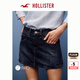 HOLLISTER25夏季Y2K辣妹Miu系低腰牛仔短裙褲女裝KI343-5131 靛藍色 S 165/68A 4標準版