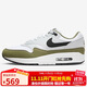 耐克NIKE男子 AIR MAX 1 復古訓練休閑鞋 FD9082-102白灰棕42.5