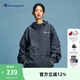 Champion冠軍情侶外套男24春夏潮牌美式夾克外套 【開(kāi)衫薄外套】深灰色 M