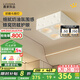 鹿家良品（LUUGAA）奶酪護(hù)眼斗膽燈明裝奶油風(fēng)雙頭明裝防眩無主燈客廳燈 【薦】全光譜|方形4頭|20W三色光