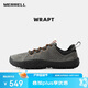 邁樂(lè )MERRELL邁樂(lè )休閑鞋男WRAPT低幫系帶防滑耐磨舒適裸足鞋