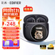 漫步者（EDIFIER）花再拍拍耳機(jī)真無線藍(lán)牙耳機(jī)半入耳式運(yùn)動(dòng)音樂耳機(jī)高音質(zhì)長續(xù)航DIY觸控屏藍(lán)牙6.0適用于蘋果華為 秘夜藍(lán)