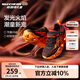 Skechers斯凱奇男童熒光閃燈鞋童鞋透氣跑步運(yùn)動(dòng)鞋撞色大童跑鞋400103L