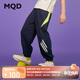 馬騎頓（MQD）男童學(xué)院風(fēng)夏季新品運動(dòng)褲撞色條杠跑步籃球中大童針織褲衛褲