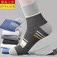 【10雙裝】男士秋季新款條紋運動(dòng)襪吸汗透氣不起球不松垮百搭潮流 【拍1發(fā)10雙】 10雙裝 均碼