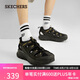 斯凱奇（Skechers）涼鞋男士夏季厚底增高休閑運(yùn)動(dòng)男鞋透氣包頭溯溪鞋沙灘鞋237581