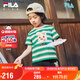 FILA KIDSx原田治聯(lián)名系列斐樂兒童短T2025年夏季男小童上衣