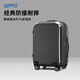 莎米特行李箱純PC材質(zhì) 超靜音萬(wàn)向輪旅行拉桿箱 可擴容大容量海關(guān)密碼箱 深灰【經(jīng)典】 26英寸 【大容量】適用6-12天出行