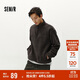 森馬（Semir）衛(wèi)衣男搖粒絨冬季半開襟繡花情侶裝時尚百搭立領(lǐng)上衣101724116215