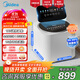 美的（Midea）1KG迷你波輪內衣洗衣機全自動(dòng) 小型內衣褲懶人洗衣機嬰兒洗衣機95℃高溫殺菌健康除螨洗MNB10-03WE
