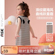 ASK JUNIOR25夏季兒童連裙子小童波浪條紋撞色無(wú)袖背心裙女童背后大翅膀
