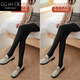 GG VH CK輕奢連褲襪女秋冬季新款外穿加絨加厚絲襪光腿神器裸感保暖打底褲 300克連腳【黑色】2條 均碼 【適合80-140斤】
