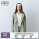 Teenie Weenie【防潑水科技面料】小熊女裝時(shí)尚簡(jiǎn)約風(fēng)防風(fēng)休閑外套 軍綠色 L (170)
