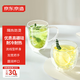 京東京造 玻璃杯 個(gè)人專(zhuān)用茶水杯子雙層玻璃耐熱咖啡馬克杯380ml
