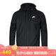耐克（NIKE） 男子梭織防風(fēng)衣 夾克 戶外運動727325-010黑L