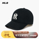 MLB棒球帽男女成人兒童經(jīng)典隊標軟頂可調節7ACP6604N-50BKS-F4
