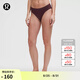 lululemon丨InvisiWear 女士中腰比基尼內(nèi)褲速干芯吸 LW9DAYS 李子暗紫 L