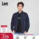 Lee標(biāo)準(zhǔn)版翻領(lǐng)經(jīng)典工裝設(shè)計(jì)男士長(zhǎng)袖牛仔襯衫日常休閑潮流LMT009 清水洗 L