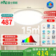 雷士（NVC）客廳大燈吸頂臥室燈led智能高端全光譜未來(lái)光輕辰48W包安裝