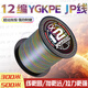羽逸進(jìn)口YGKPE JP五彩X12編pe線(xiàn)主線(xiàn)路亞專(zhuān)用魚(yú)線(xiàn)500米超遠投順滑耐磨 12編ygkpe jp線(xiàn)十米一色【300米】 0.6