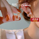 蔻詩(shī)哲 COASZE輕奢品牌耳環(huán)女高級感耳扣奢侈飾品生日七夕情人節禮物送女友老婆 水鉆五邊形耳扣【精美禮盒】