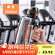 貝瑟斯夏季水杯運動(dòng)健身水壺 大容量水杯吸管杯噸頓杯塑料杯黑色2200ml