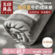 無(wú)印良品牛奶絨床單單件 冬季加厚法蘭絨1.5/1.8米床被單毛毯 230*245cm