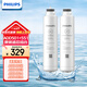 飛利浦（PHILIPS）凈水器原裝反滲透濾芯+CP復合濾芯ADD551+ADD501（適配于ADD6812/ADD6813/ADD6814/ADD6836/93）