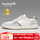 楓葉（leaveland）板鞋男2025新品頭層牛皮透氣休閑鞋男抑菌防臭戶(hù)外運動(dòng)小白鞋子男 白色（皮鞋碼） 42