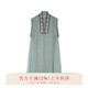 七月夕原創(chuàng  )漢服x杭州博物館聯(lián)名 雪中春信 大袖衫長(cháng)比甲馬面裙女 雪中春信 長(cháng)比甲 現貨 M