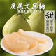 （預售）正宗度尾文旦柚福建莆田仙游紅心蜜柚30年老樹(shù)柚子新鮮柚 袋裝（中大果） 2個(gè)裝（30年老樹(shù)）