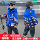 迪士尼（Disney）奧特曼衣服男童羽絨服冬季白鴨絨外套兒童裝戴眼鏡男孩發(fā)光帶亮燈 藍色 120