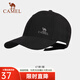 駱駝戶(hù)外運動(dòng)帽子男女鴨舌帽透氣棒球帽遮陽(yáng)太陽(yáng)帽夏季遮臉?lè )罆衩?幻影黑