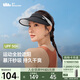 蕉下（beneunder）帽子女防曬帽遮陽(yáng)帽運(yùn)動(dòng)戶(hù)外網(wǎng)球帽空頂帽DS566黑