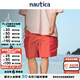 nautica white sail白帆×丁達(dá)爾系列 日系休閑干爽親膚外層防曬休閑短褲BW5245 紅富士666 M
