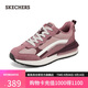 斯凱奇（Skechers）女鞋夏季透氣休閑鞋復古德訓鞋百搭運動(dòng)鞋軟底阿甘鞋板鞋155450