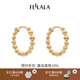 翡拉拉（fellala）簡(jiǎn)約系列耳環(huán)時(shí)尚氣質(zhì)耳釘情侶款大氣素圈耳飾生日禮物送女友項(xiàng)鏈 耳環(huán)/耳圈