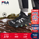 FILA斐樂(lè )兒童童鞋棉靴2025年冬季新款男女童小童防滑保暖棉鞋 黑/太空銀-IS 32 內長(cháng)20.0cm