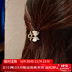 向晚發(fā)夾發(fā)卡水晶蝴蝶結水鉆抓夾公主頭發(fā)夾碎發(fā)發(fā)卡側邊劉海夾發(fā)飾 