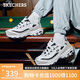 斯凱奇（Skechers）黑白金熊貓鞋秋男女同款情侶鞋時(shí)尚復(fù)古老爹鞋休閑運(yùn)動(dòng)鞋66666228