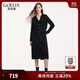 歌莉婭 冬季新品  小香風(fēng)恒溫羊毛毛織套裝1BCCAA340 00B黑色 XL