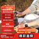 樂(lè )扣樂(lè )扣（LOCK&LOCK）小水庫大容量塑料運動(dòng)水杯戶(hù)外冷水壺刻度把手男女杯子1.6L灰色