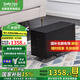 斯泰得樂(lè )（Stadler Form）無(wú)霧冷蒸發(fā)加濕器家用臥室大容量孕婦嬰兒智能恒濕空氣過(guò)濾加濕Oskar big 大號黑色Oskar big